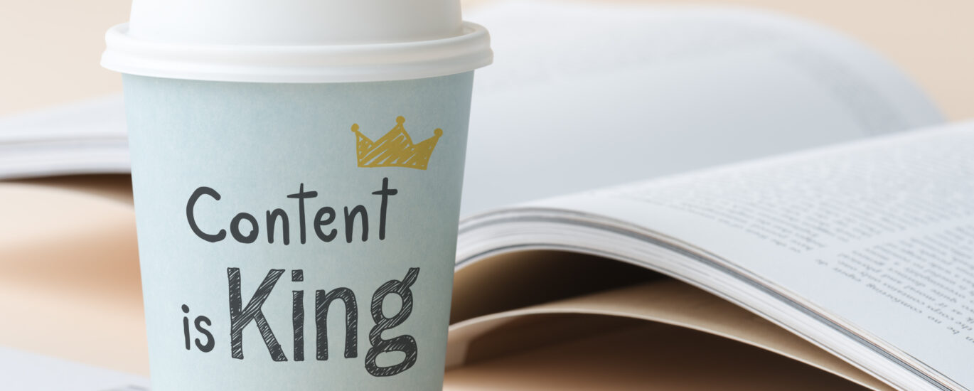 Content is King social media graphic