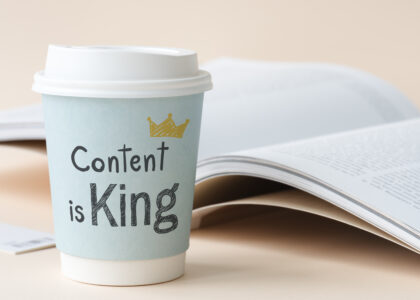 Content is King social media graphic